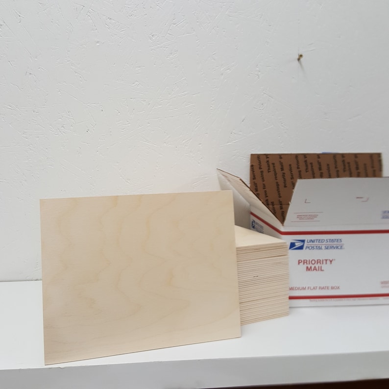 22 Pieces 81/2x11 Baltic Birch Plywood. 1/4 Etsy Australia