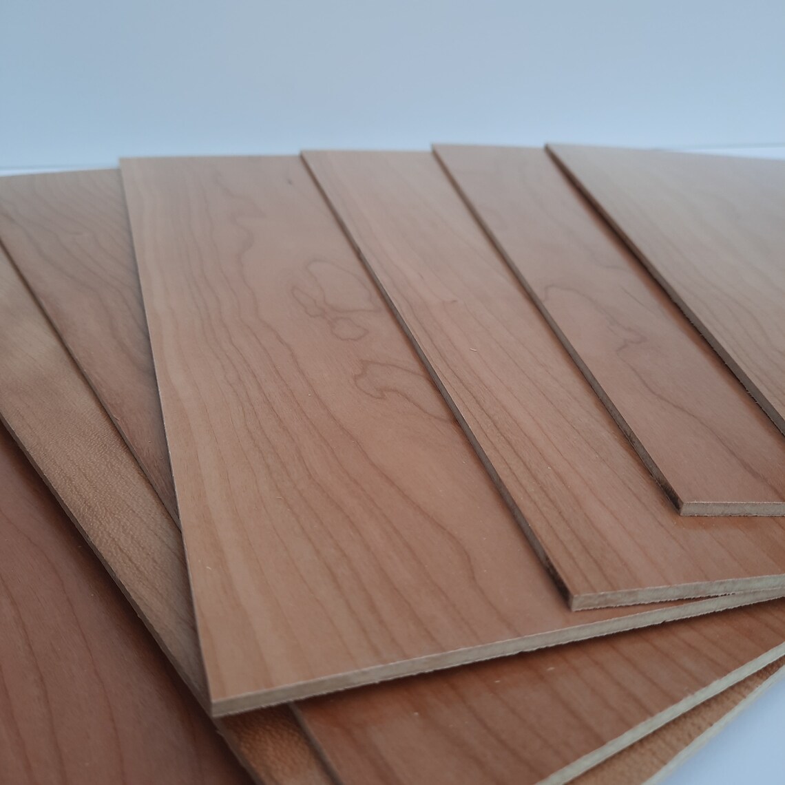 Cherry 3 Pieces 1/8 MDF Core Hardwood Plywood Etsy