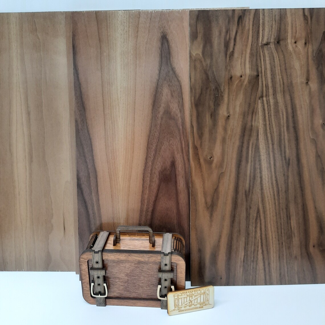 1/8 Walnut Plywood 20 Pack MDF Core Hardwood Plywood Etsy