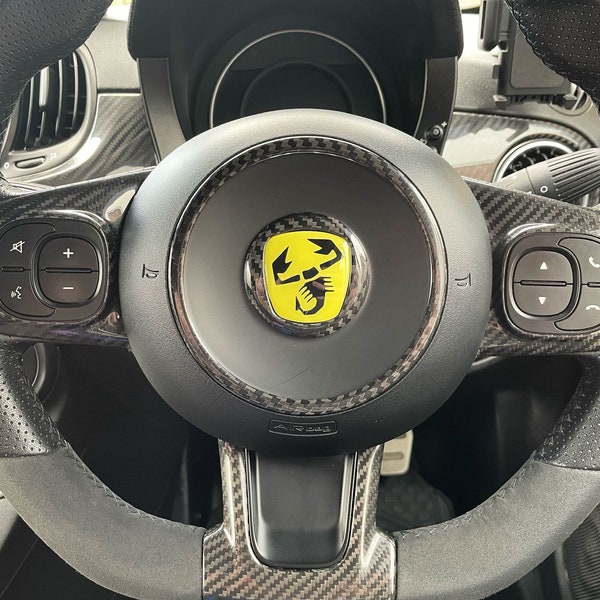 Fiat 500 Steering Wheel Cover Etsy