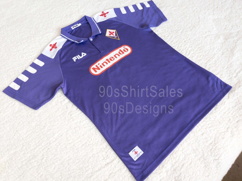 fiorentina retro shirt nintendo