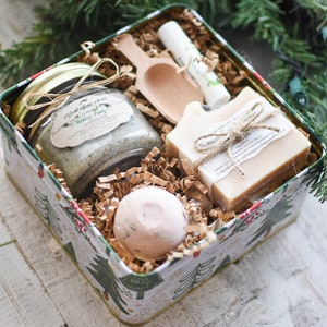 Custom Spa Gift Set, Relaxation Gift Box, Mother’s Day, Gift For Her, Gift for Mom, Natural Skin Care, Teacher Care Package, At Home Spa Kit