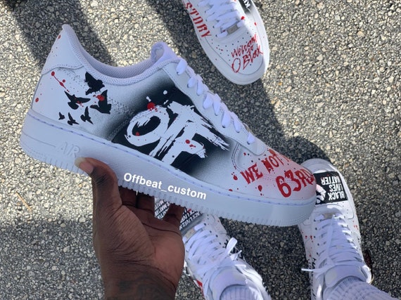 king von custom air force 1