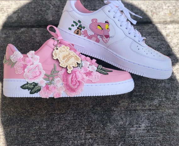 Pink panther af1 | Etsy