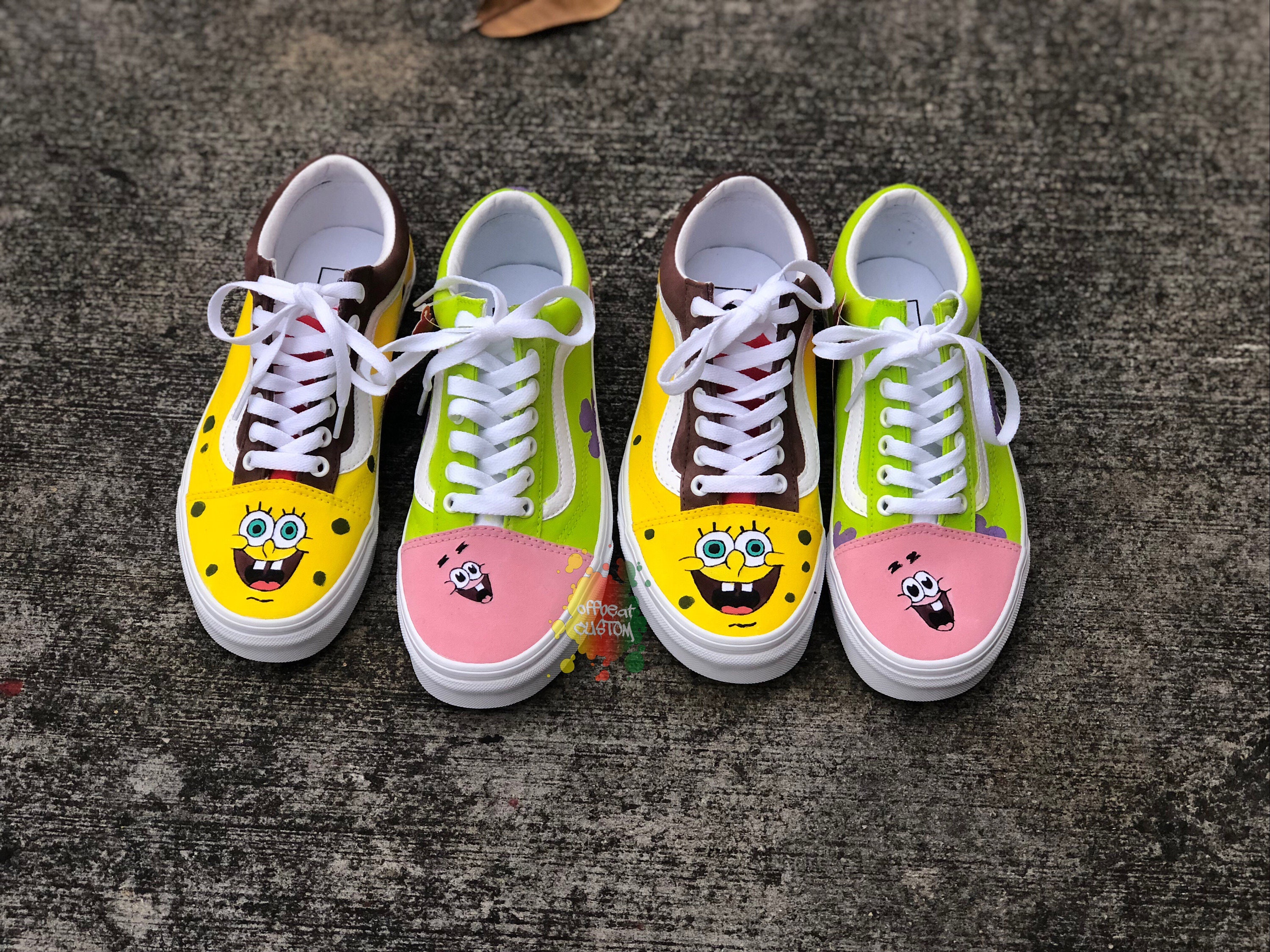 spongebob vans hk