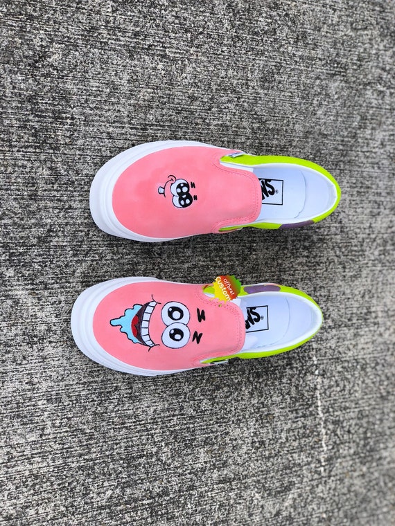 Patrick Star Vans | Etsy