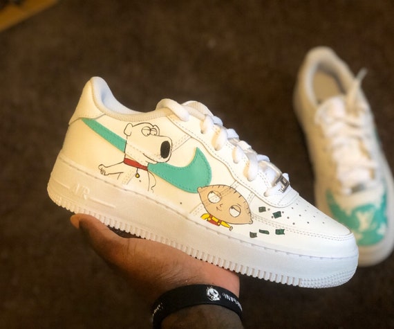 custom air force 1 family guy