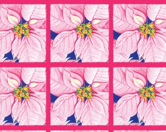 Carta da regalo Poinsettia - 1 foglio di carta da regalo di alta qualità - 29" x 20", 70 " carta opaca