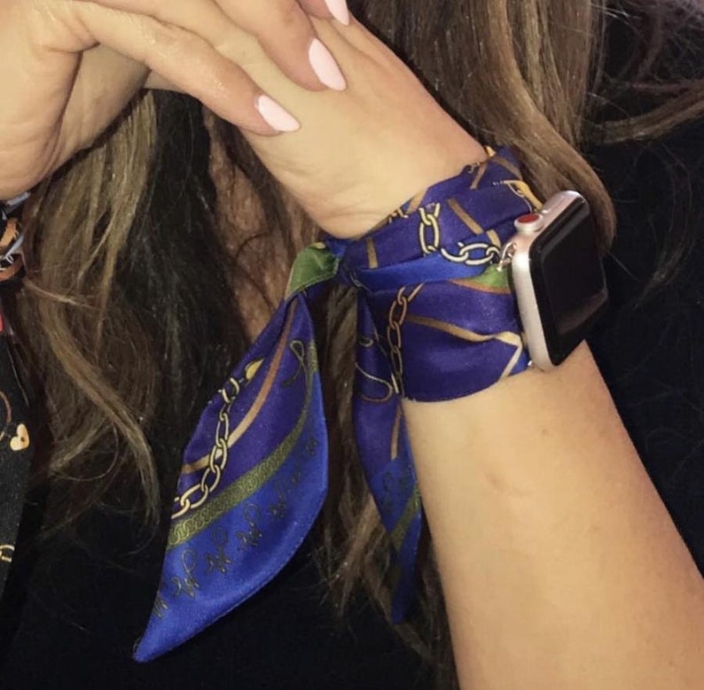 Apple Watch WRISTPOP Apple Watch Scarf Band 38mm 40mm 42mm Etsy