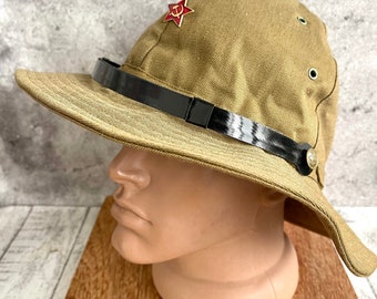 Nouveau chapeau militaire de type désert Afghanka de l'armée soviétique, Panama, URSS des années 1980