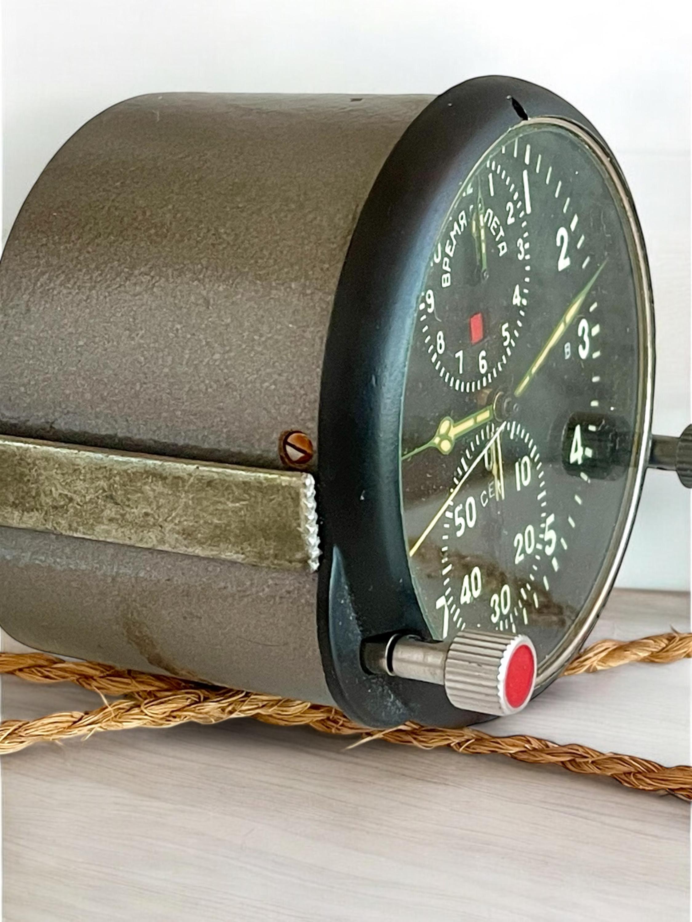 ミグ Mig コックピットクロック AЧC-1 27v ACHS-1 84時間 新発売の ミグ Mig コックピットクロック AЧC-1 27v ACHS-1 84
