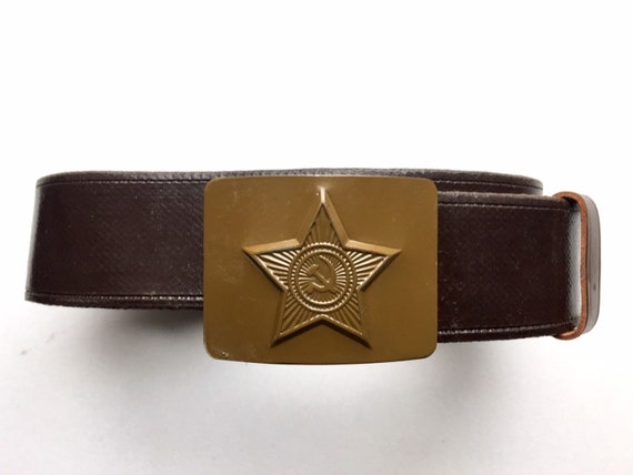 soviet army belt