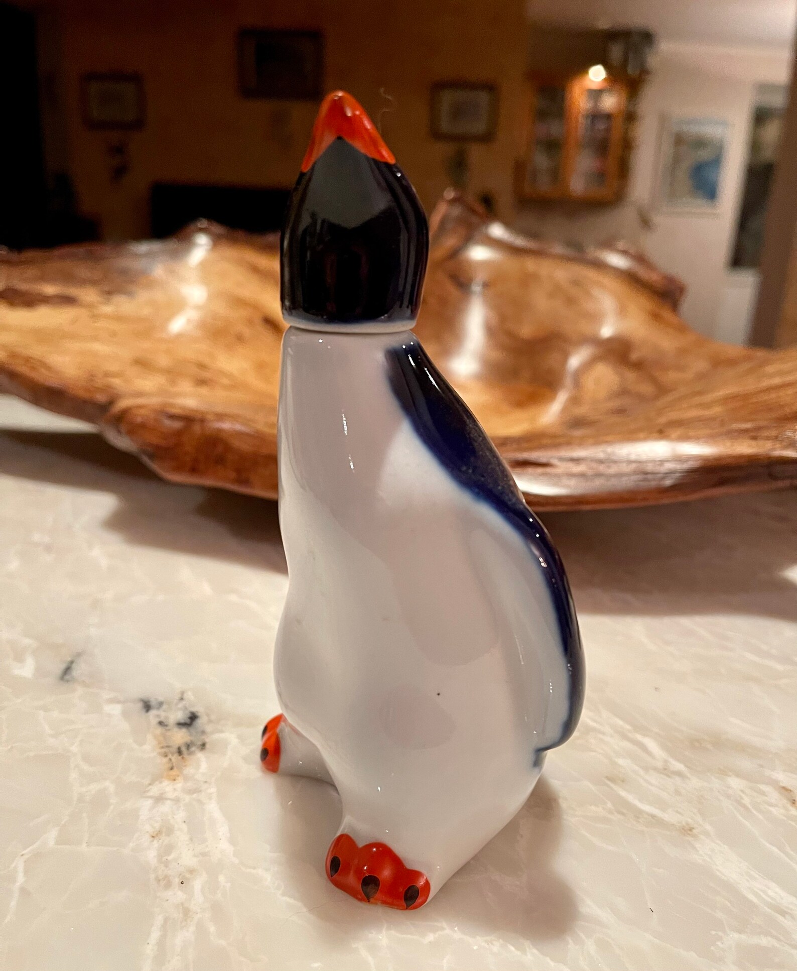 Porcelain Ceramic Penguin Figurine Vintage Soviet Russian Etsy