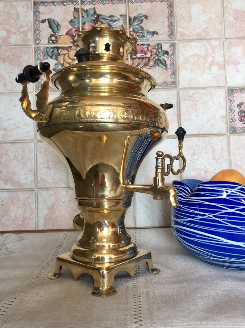 Vintage Samovar Classic Electric SamovarRussian Teapot Etsy