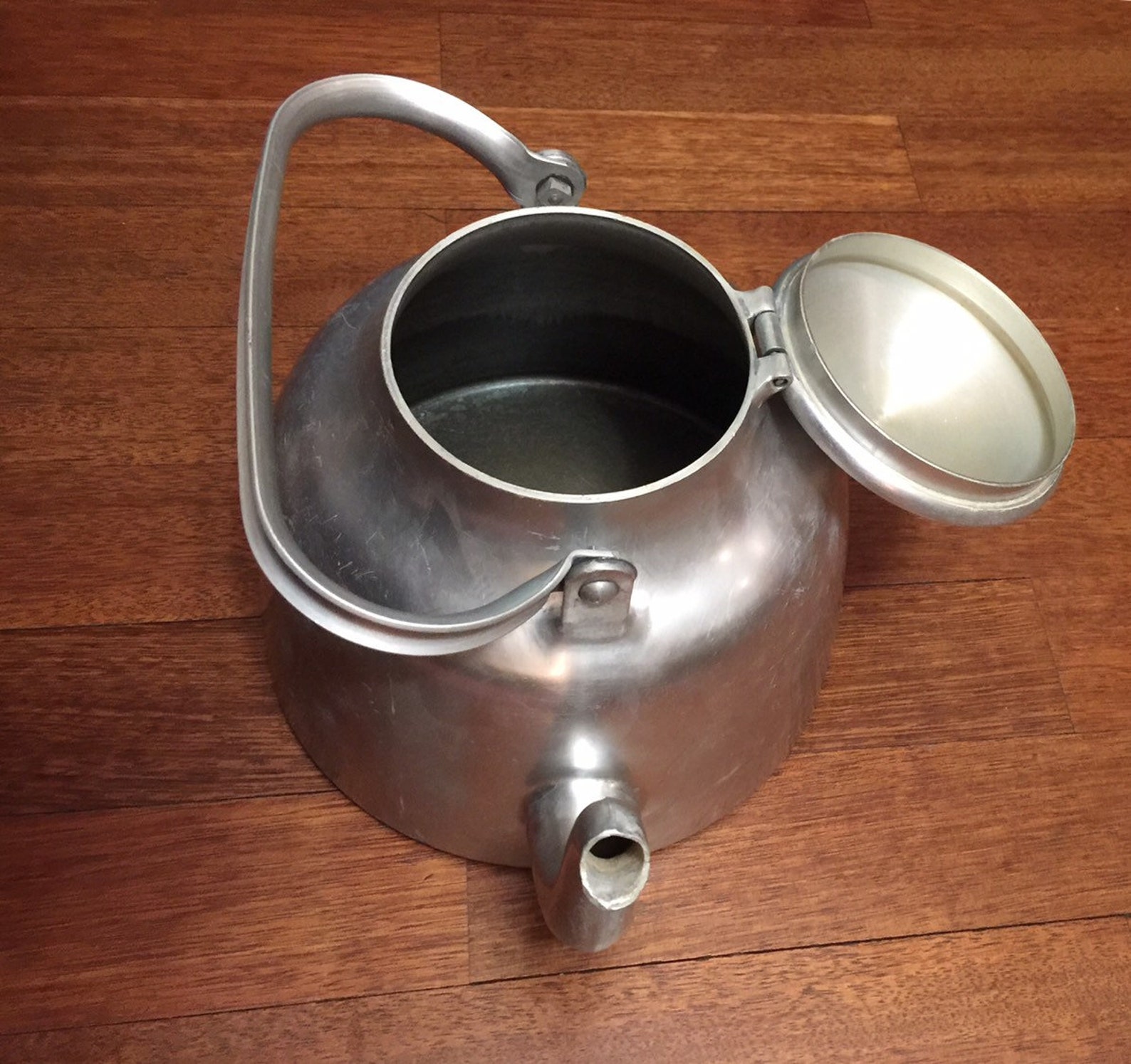 Large Industrial Sized Aluminum Teapot 85 Liters Vintage Etsy