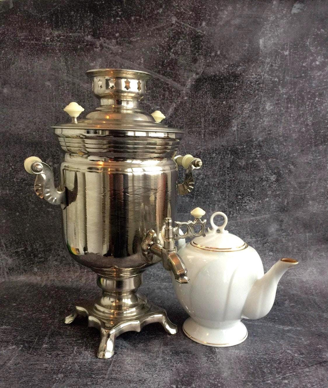 Vintage Russian Samovar - Etsy