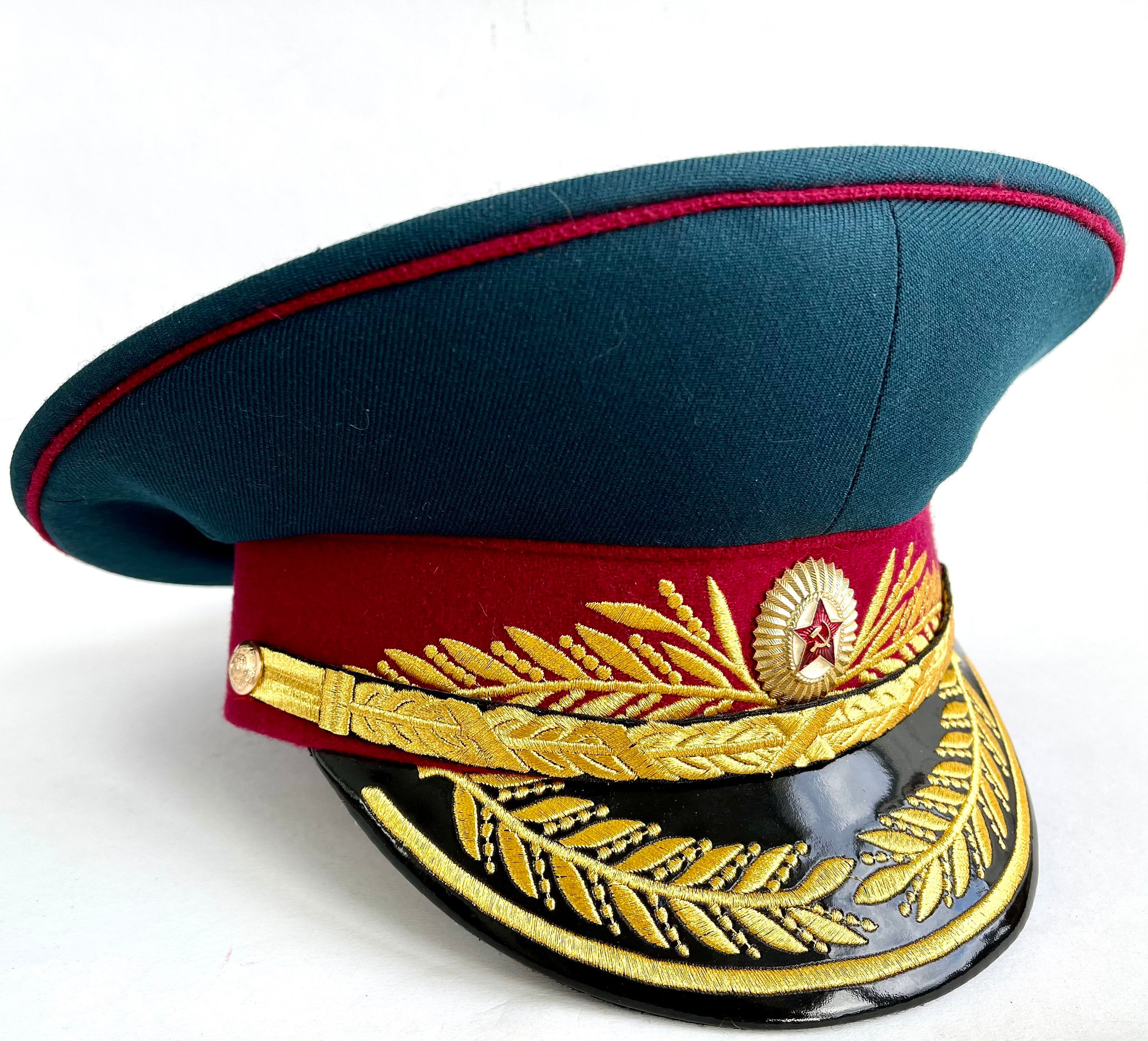 Soviet General Cap Vintage General Rank Visor CapRed Army Etsy