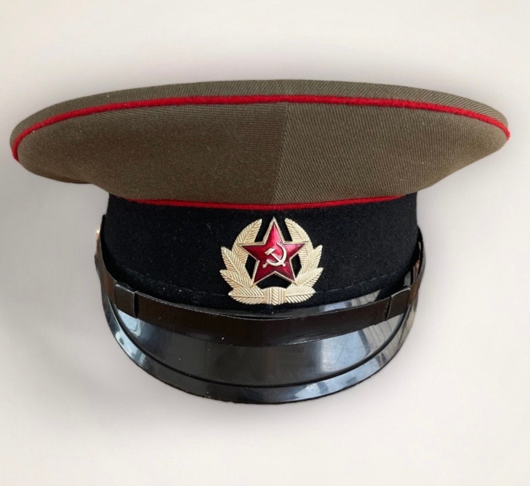 СССР Фуражка военная советская винтажная размер 55 Американская S ...