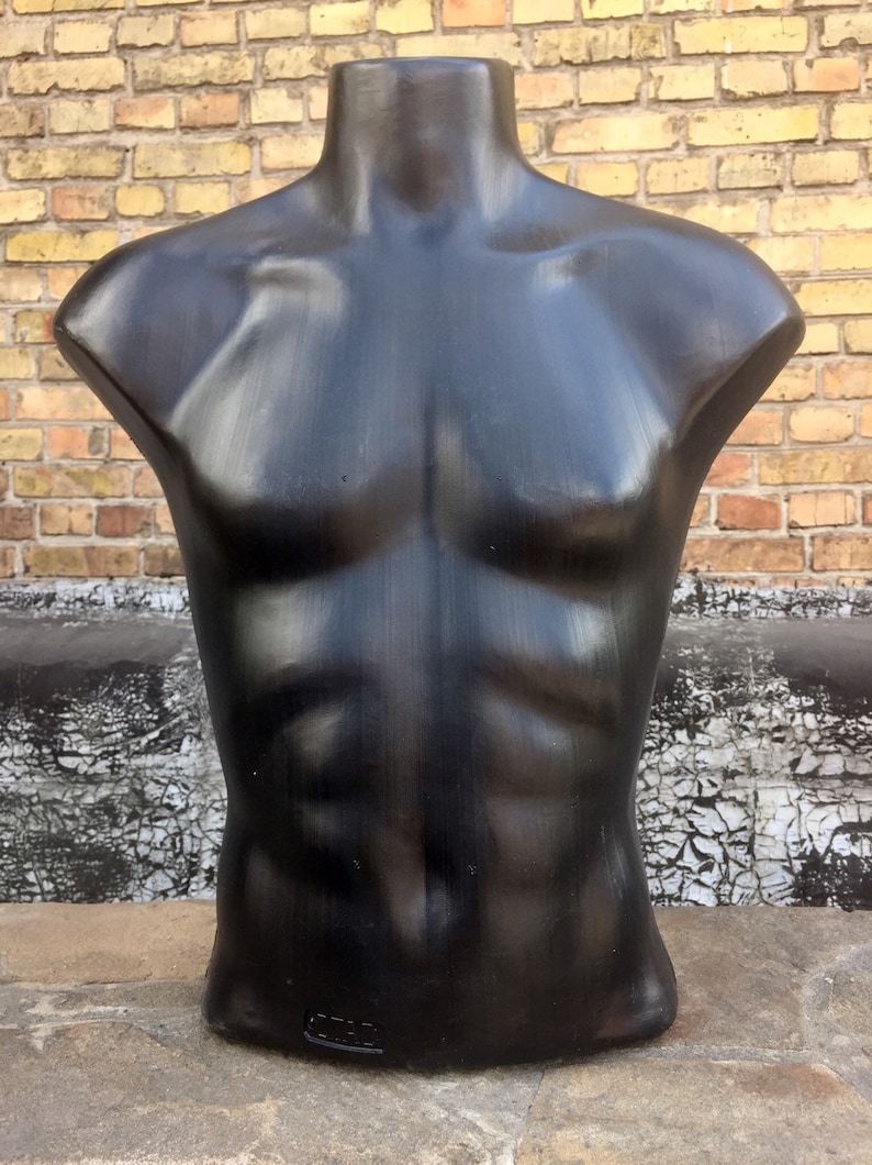 Mannequin Vintage Men Torso 225 STAS Rubber Plastic Etsy