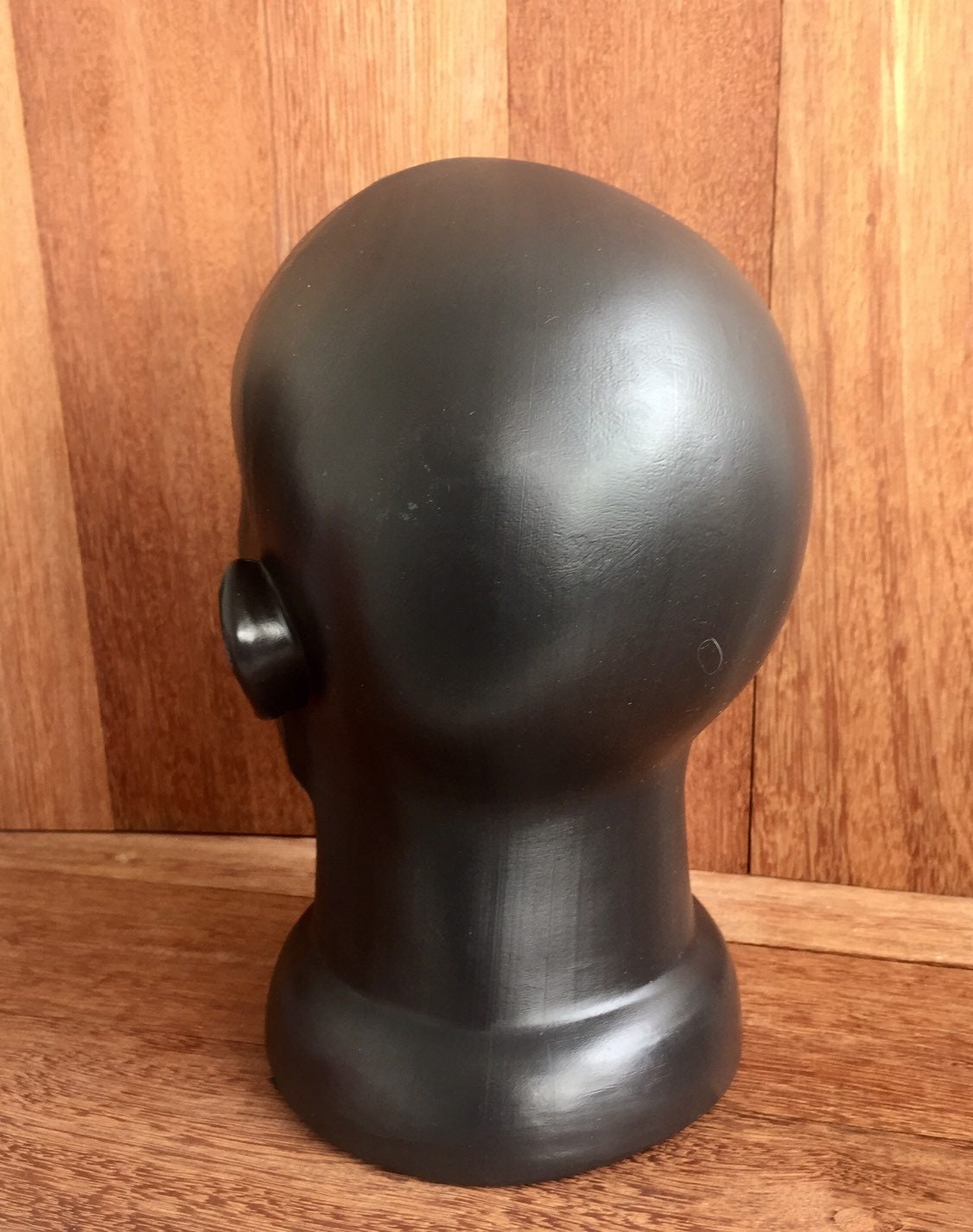 Mannequin Vintage Face Men Head Plastic Black Head 105 | Etsy