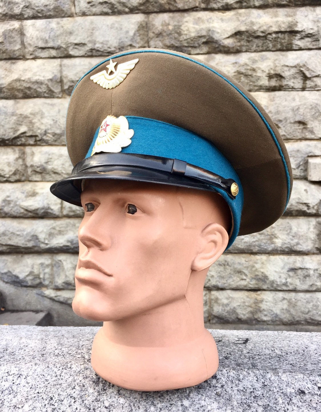 Soviet Military Cap Authentic Visor Capred Army Air Force - Etsy