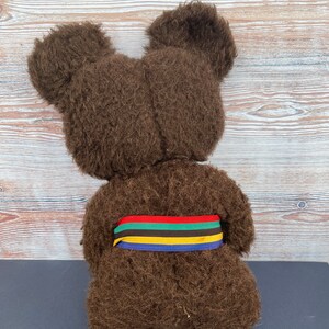 Mishka 1980 Raro brinquedo de urso de pelúcia soviético vintage Jogos Olímpicos de Moscou 1980 Boneca de pelúcia Presente infantil Decoração de quarto infantil imagem 6