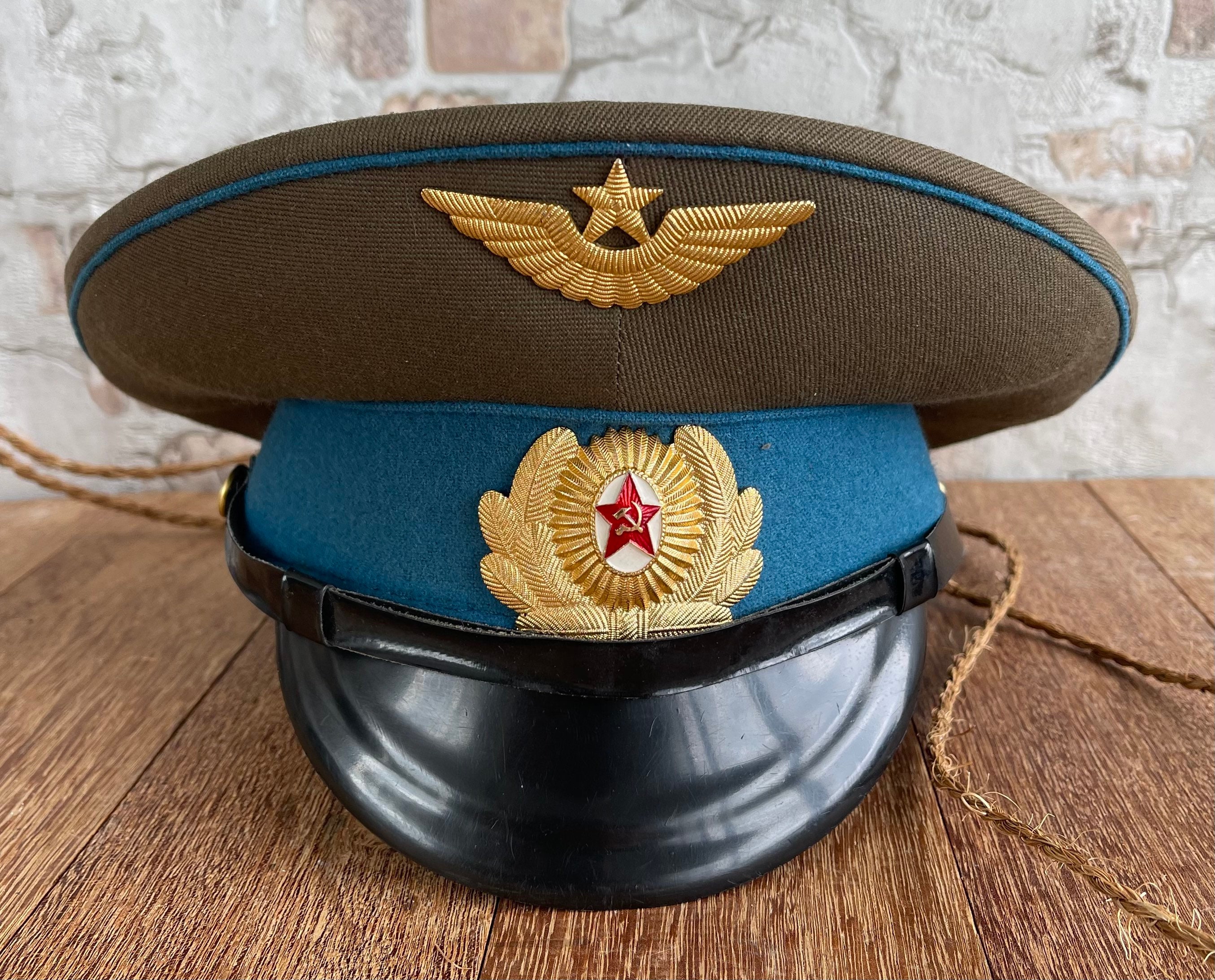 1972 Редкая Советская Военная Фуражка - Аутентичная Фуражка ВВС