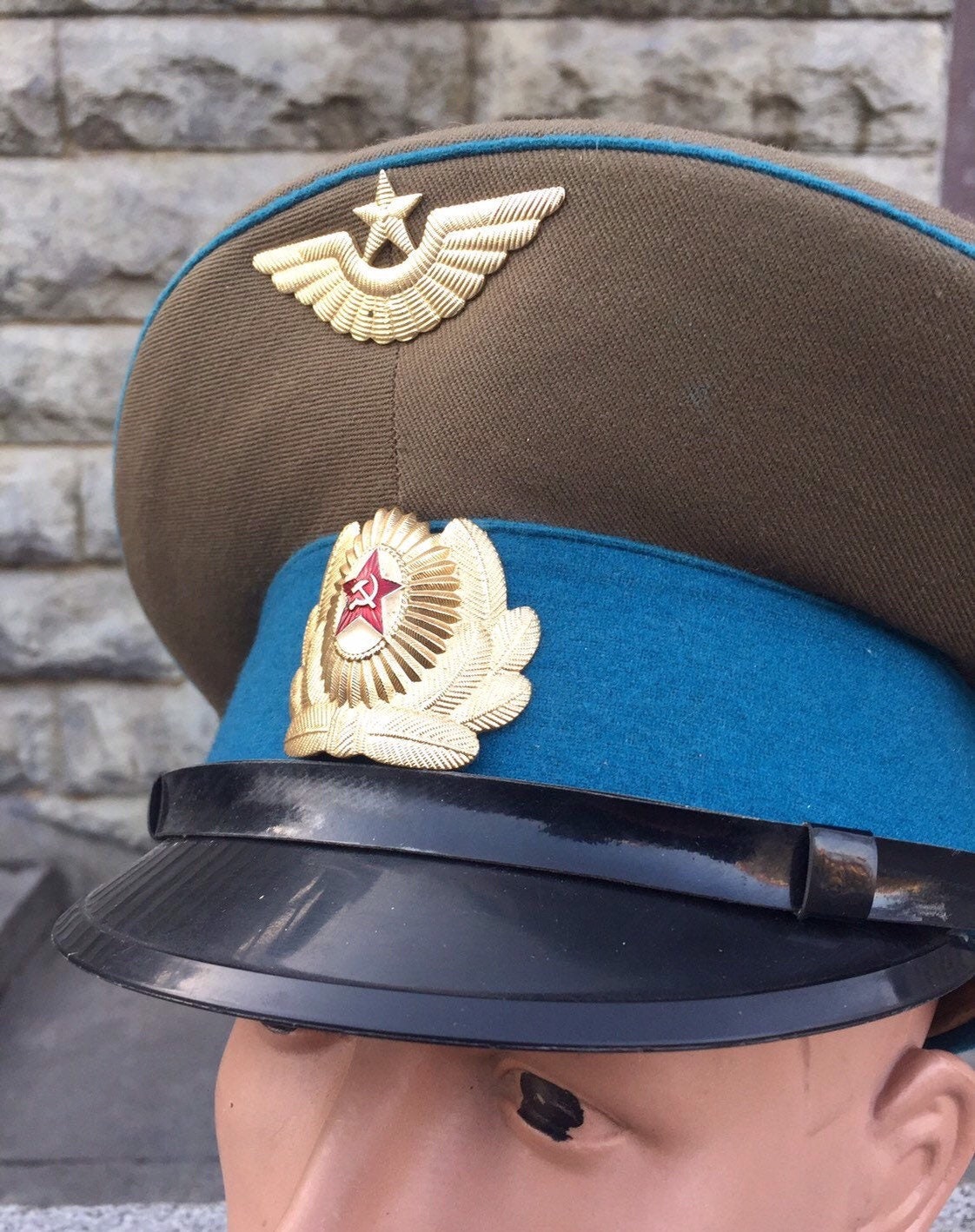 Gorra soviética Gorra de visera auténtica Ejército - Etsy