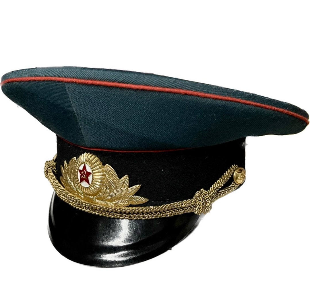 Новая Кепка Советской Армии - Аутентичная Офицерская Фуражка, Красная ...