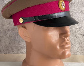 1957 希少ソビエトバイザーキャップ - 軍用帽子 赤軍 ソ連 サイズ 55