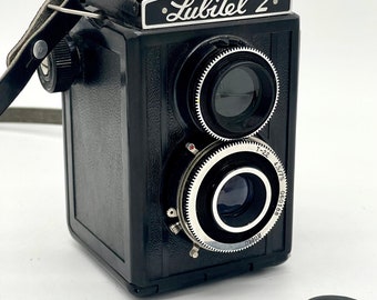 Lubitel 2 LOMO with lens T-22 vintage soviet medium format