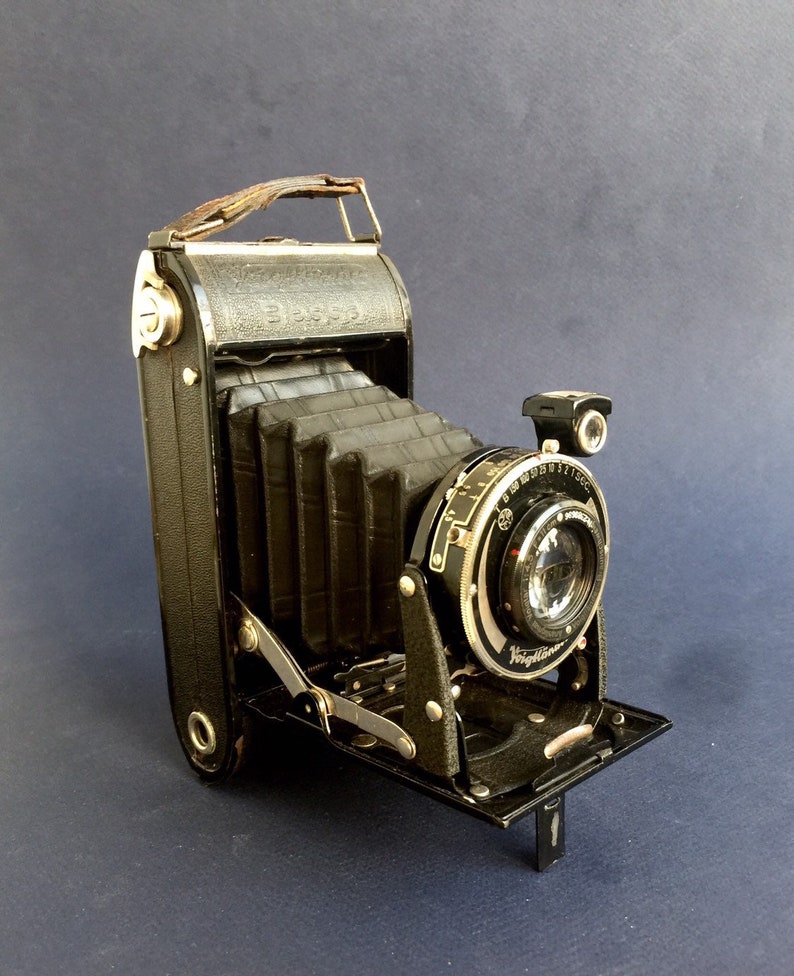 Voigtlander Bessa Винтажная камера, ретро-пленочная камера Anastogmat, Rollfilm, складная камера, домашний декор и дисплей image 8