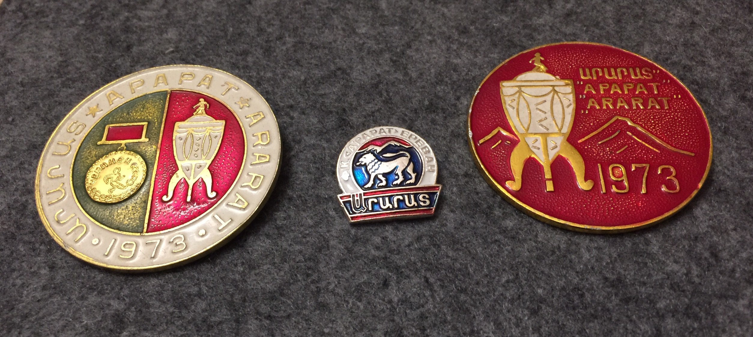 FC Ararat Yerevan- Soviet Badge -soviet Sport -football Badge