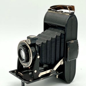 Voigtlander Bessa Винтажная камера, ретро-пленочная камера Anastogmat, Rollfilm, складная камера, домашний декор и дисплей image 6