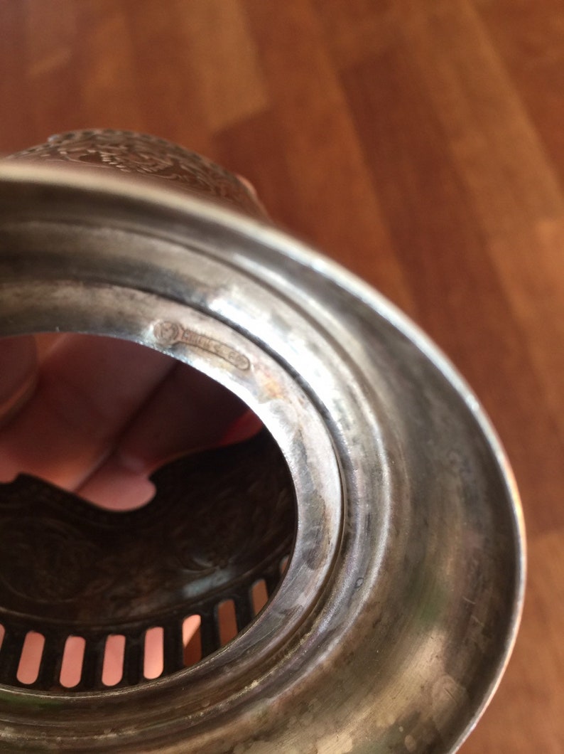 Vintage Russian Tea Glass Holder – Stainless Steel Podstakannik (Soviet USSR Style)