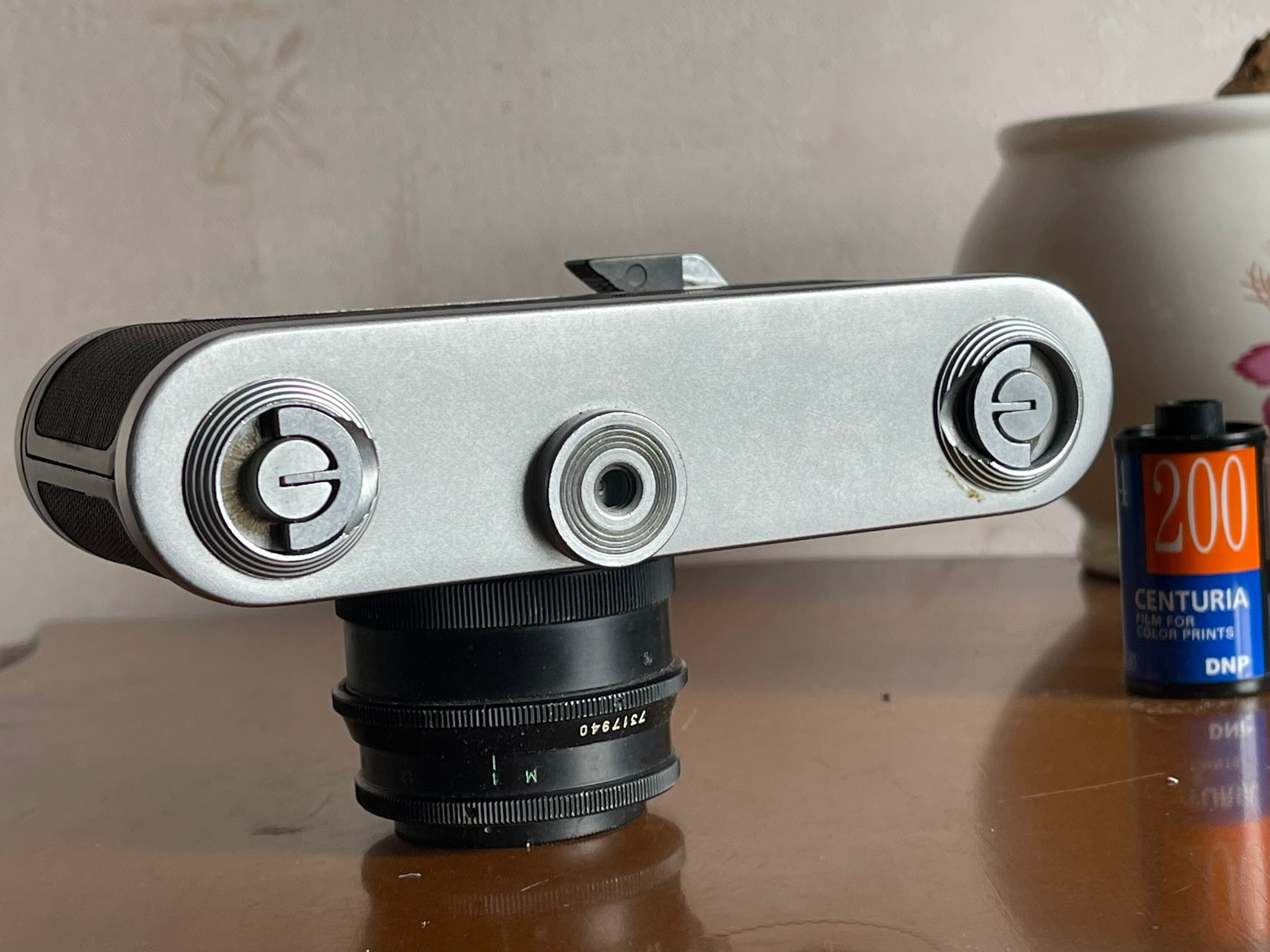 Zorki-4k ソビエト製レンジファインダーフィルムカメラ（レンズ付き