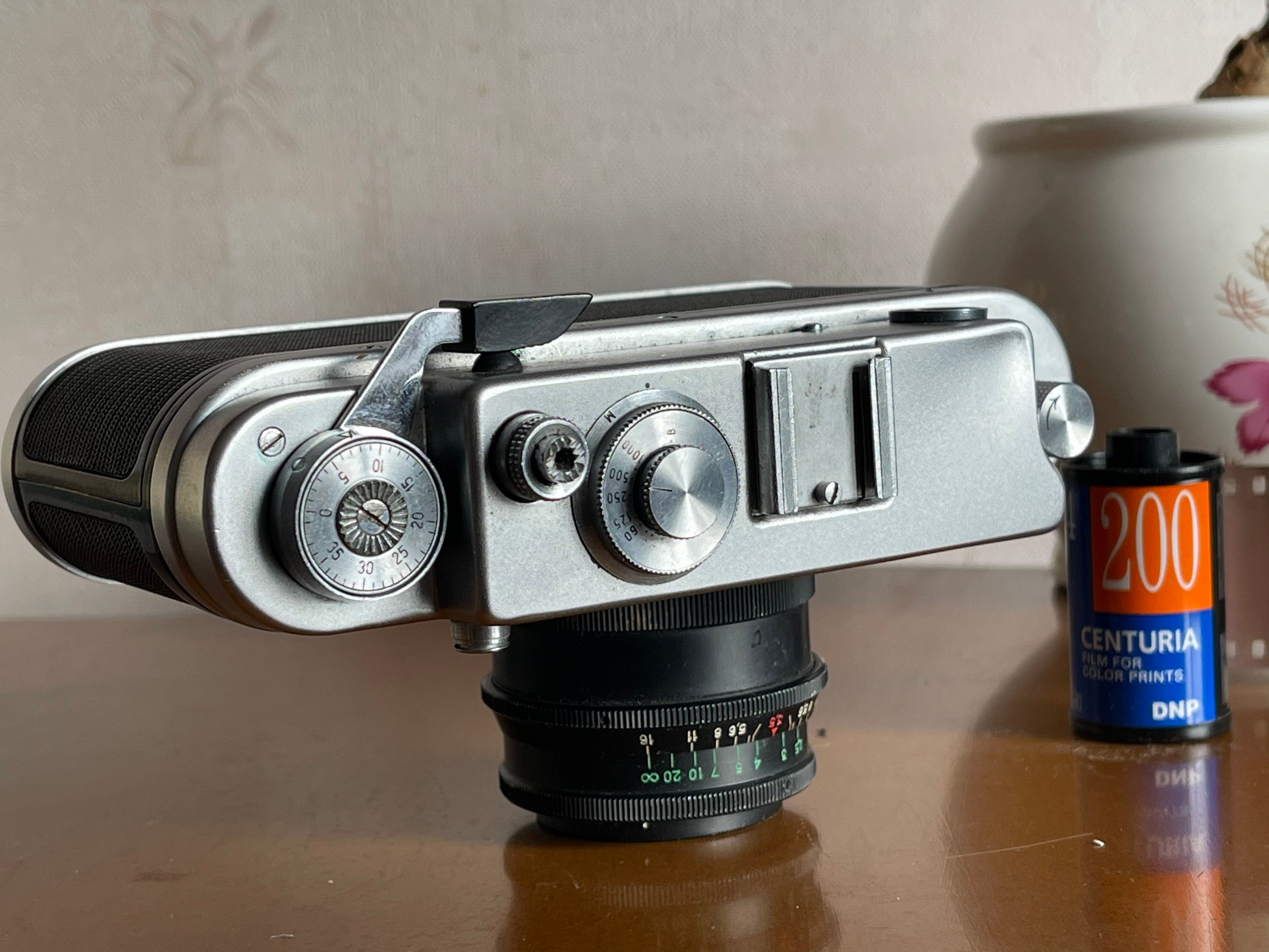 Zorki-4k ソビエト製レンジファインダーフィルムカメラ（レンズ