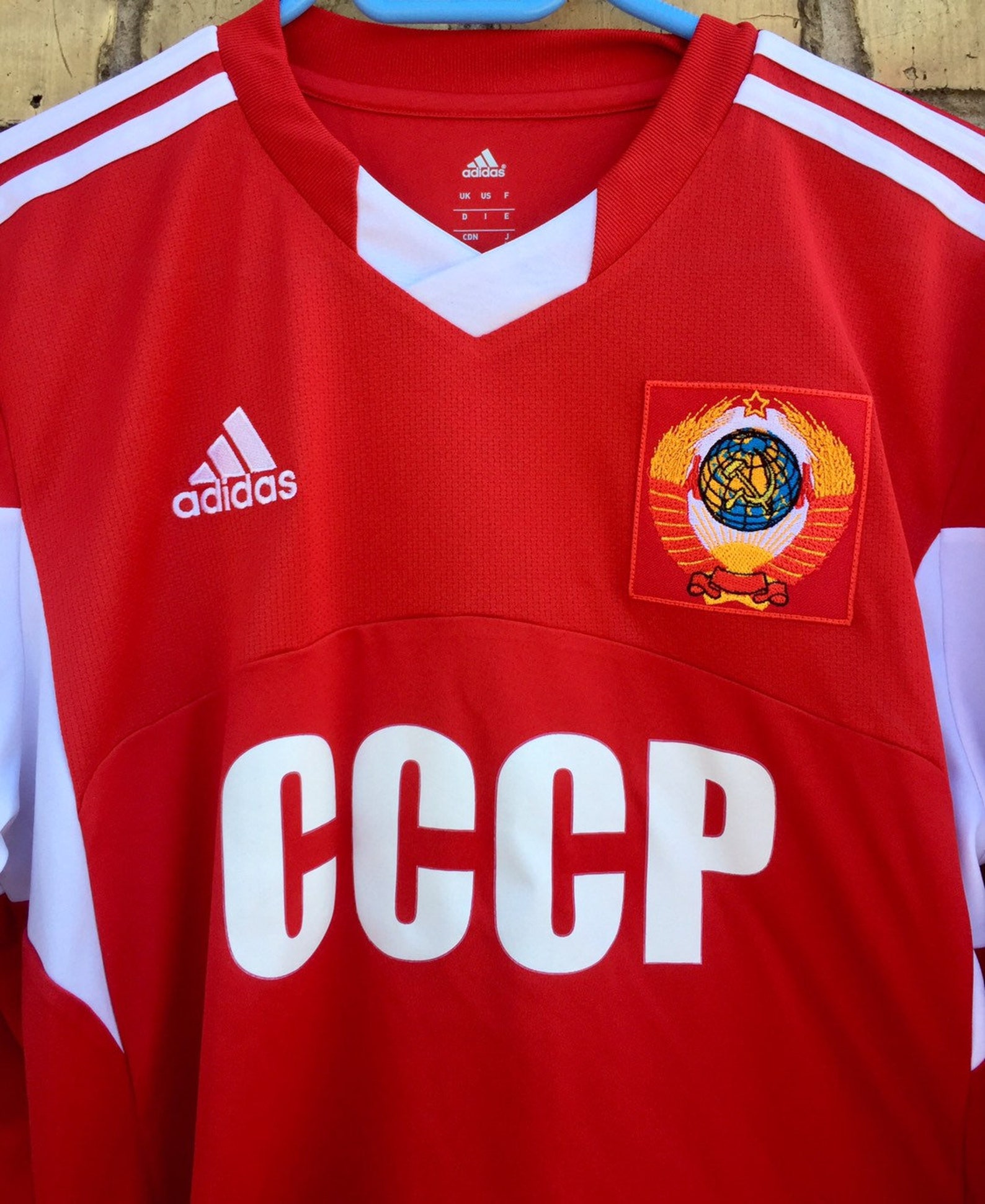 Soccer Jersey vintage USSR football Jersey Soviet Union Etsy