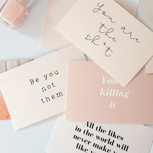Cartes de visualisation pour l'amour de soi, 30 cartes d'affirmation et d'images corporelles