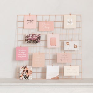 2 jeux de tableau de vision/cartes inspirantes