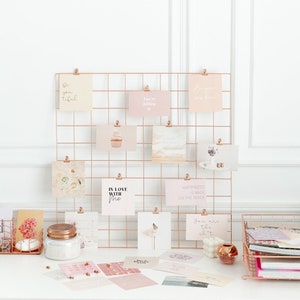 Tableau de vision/cartes d’affirmation de l’amour-propre