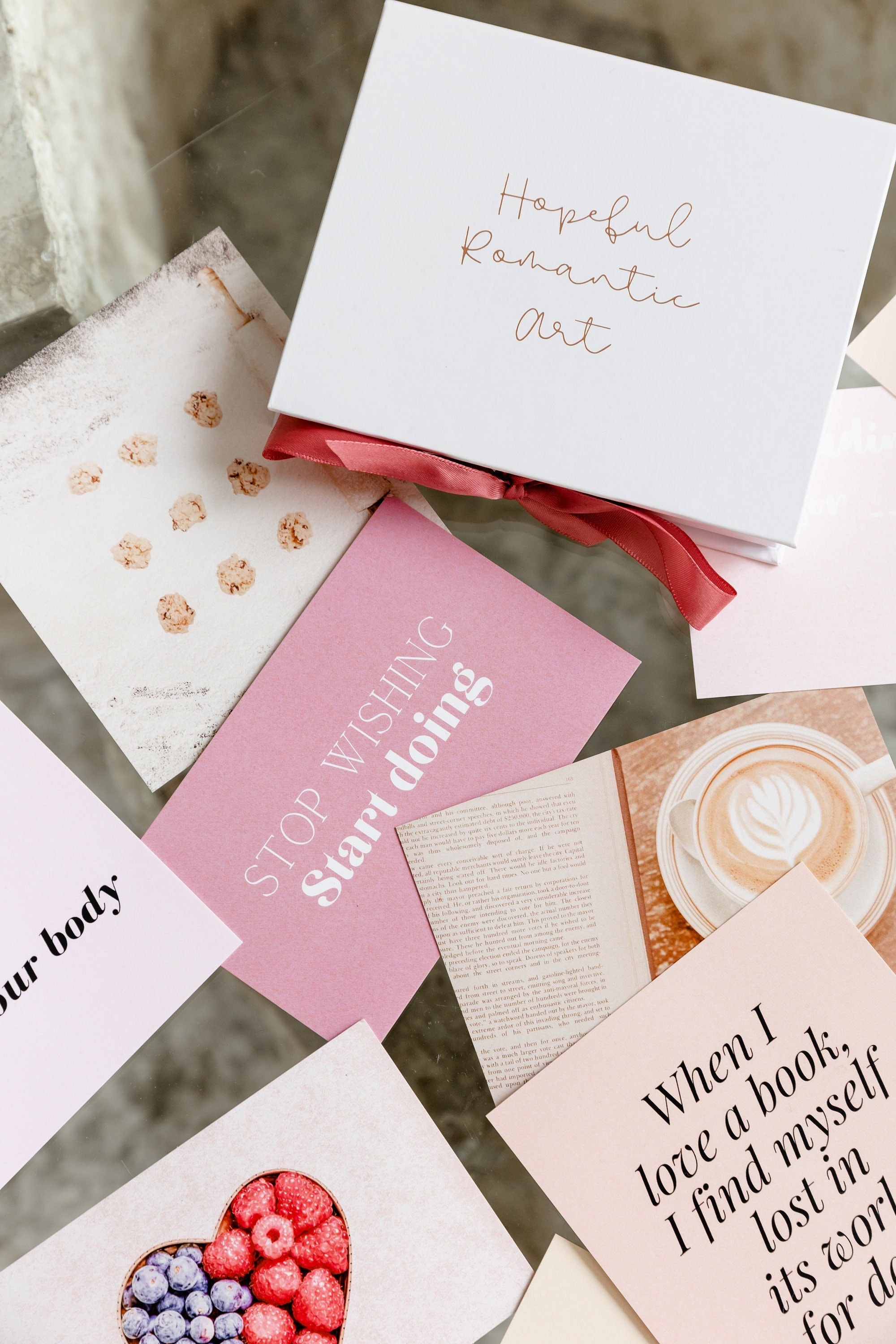 2 Sets of Vision Board Cards - Etsy