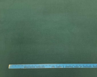 Covington AVALON EMERALD Hunter Green Textured Solid Velvet Drapery Fabric