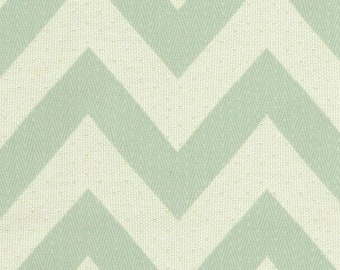 Waverly Chevron Chic Glacier Home Decor Drapery Upholstery Designer HGTV Fabric