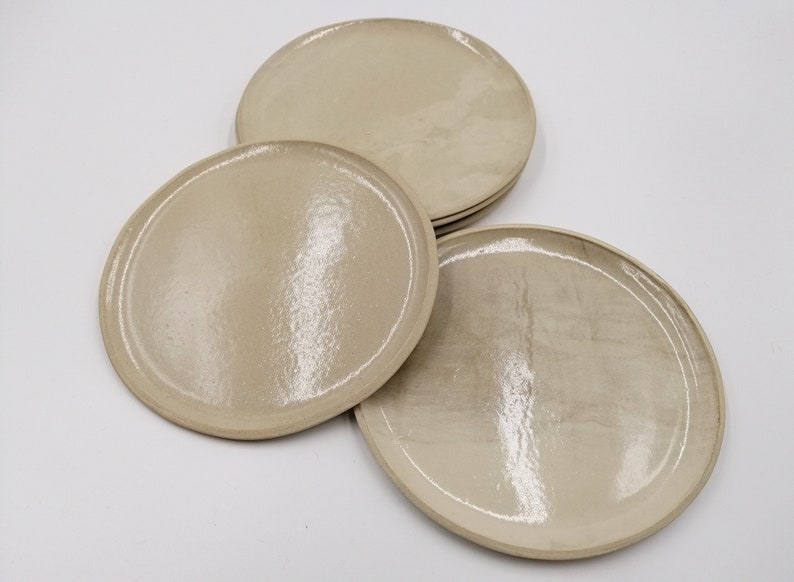 Handmade Stoneware Small Plates 16 cm Plates Dessert Etsy