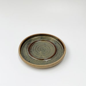 Handgemaakte keramische beker, espressovat, steengoed kop en schotel afbeelding 5