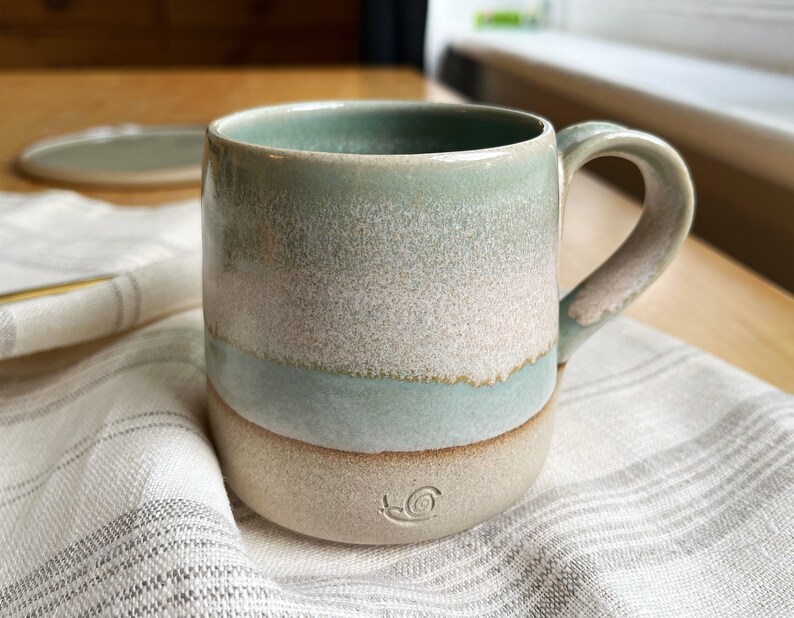 Handmade Ceramic Mug, Stoneware Coffee Mug, Tea Mug image 1