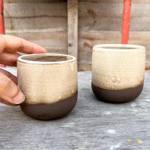 CHOC Handmade Ceramic Tumbler, Latte Cup, Espresso Cup, Flatwhite Vessel
