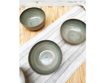 Ceramic Cereal Bowl, Handmade Stoneware Bowl