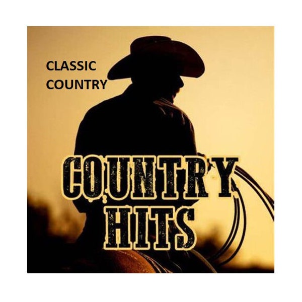 Country Music USB FLASH DRIVE Classic Hits